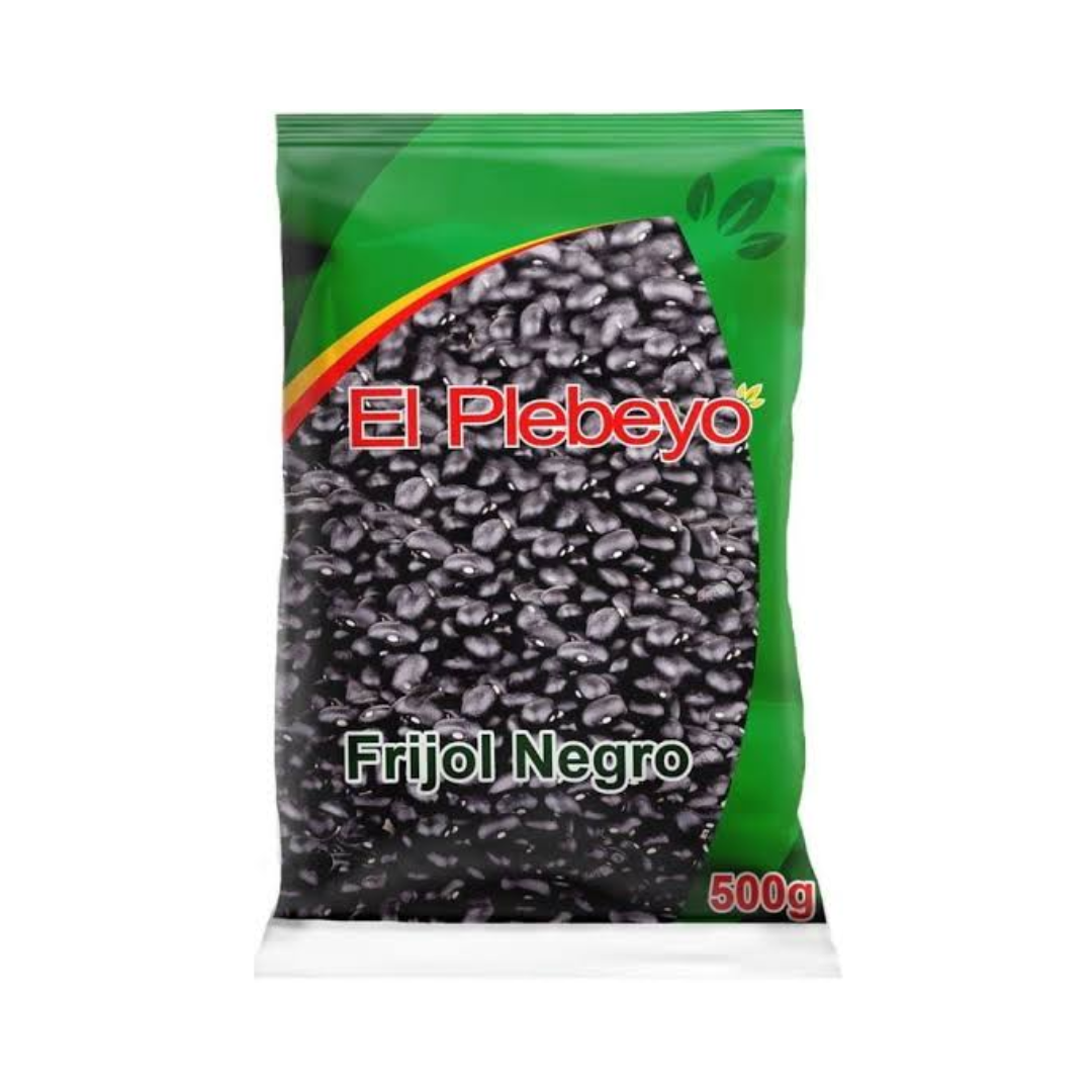 Frijol Negro El Plebeyo 500 g