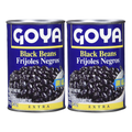 Goya Frijoles Negros Extra 439g (15.5 OZ)X2