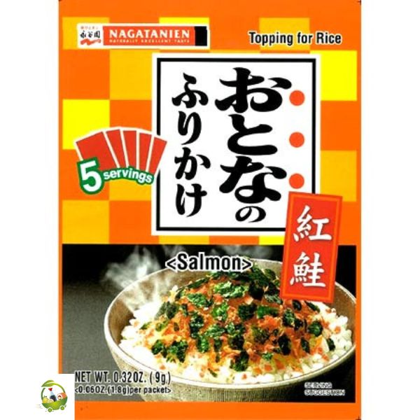 Furikake Salmon Nagatanien 5 sobres-1.8g