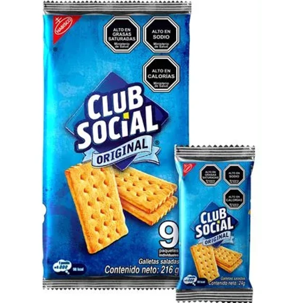 Club Social original 216 gr