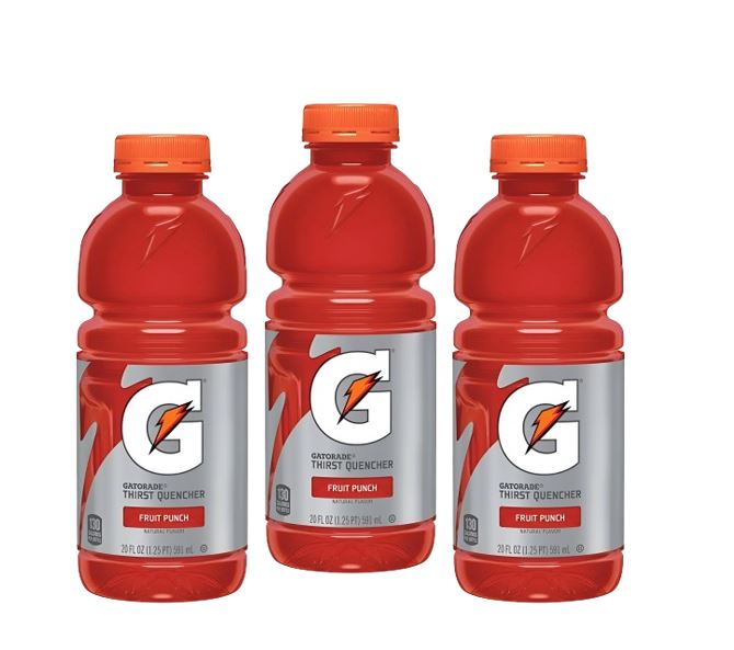 Gatorade Pack 3 Ponche de Frutas 591ml