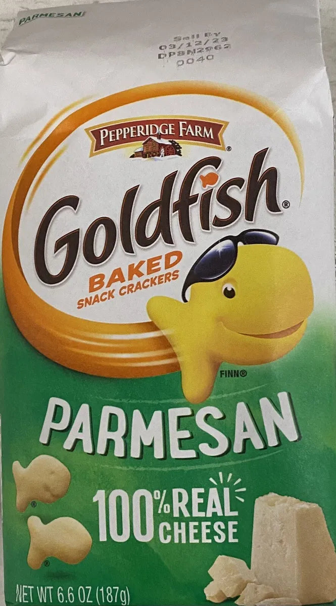 Pepperidge farm goldfish parmesano 187g