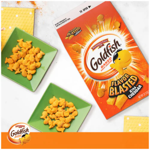 Pepperidge Farm Goldfish Xtra Cheddar 187g - Galletas