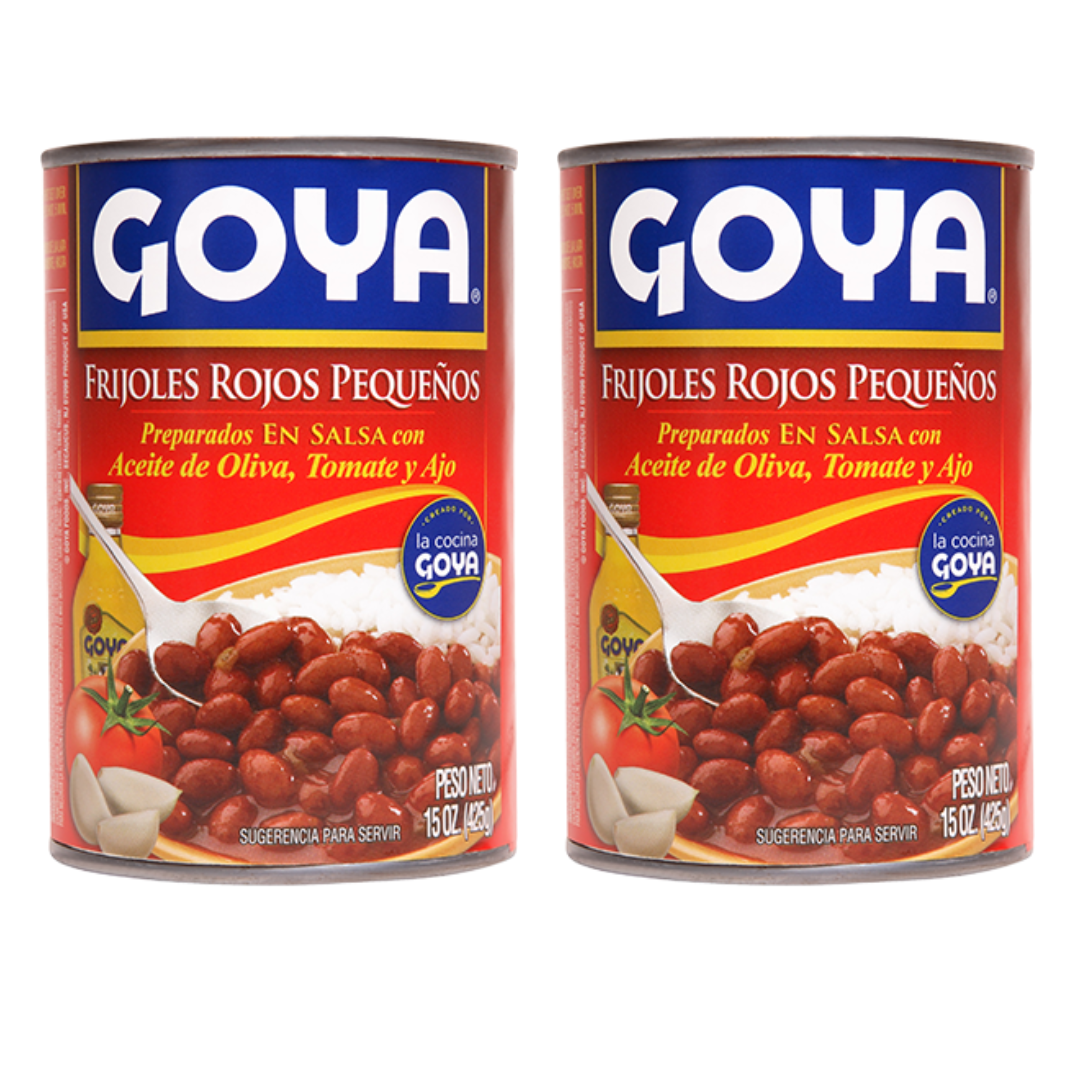 Goya Frijoles Rojos Pequeños 425g (15 OZ)X2