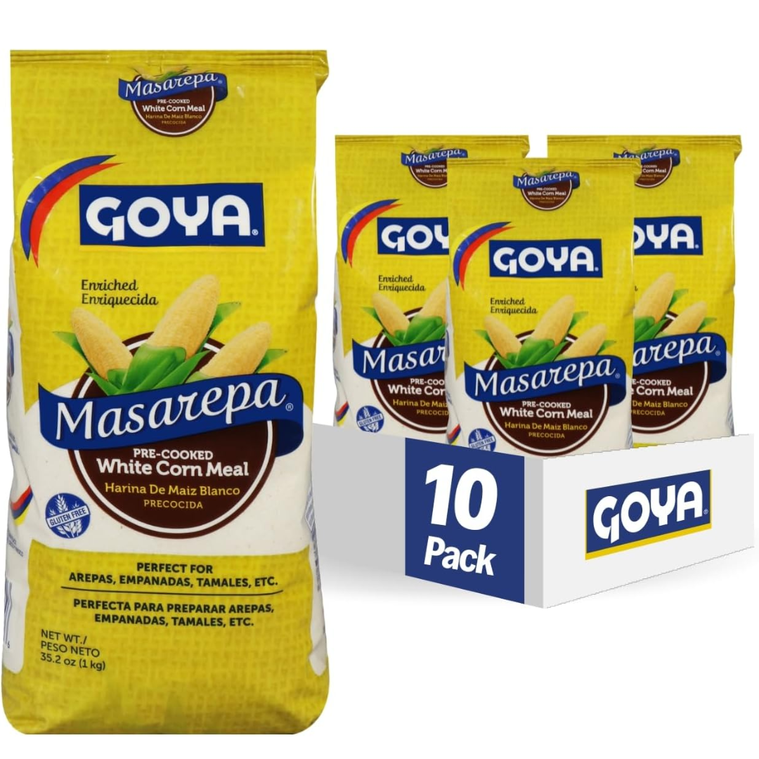 Goya Masarepa Blanca 1Kg - Pack 10