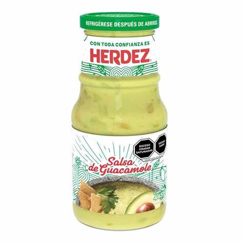 Herdez  Salsa De Guacamole Cont. Net. 445g