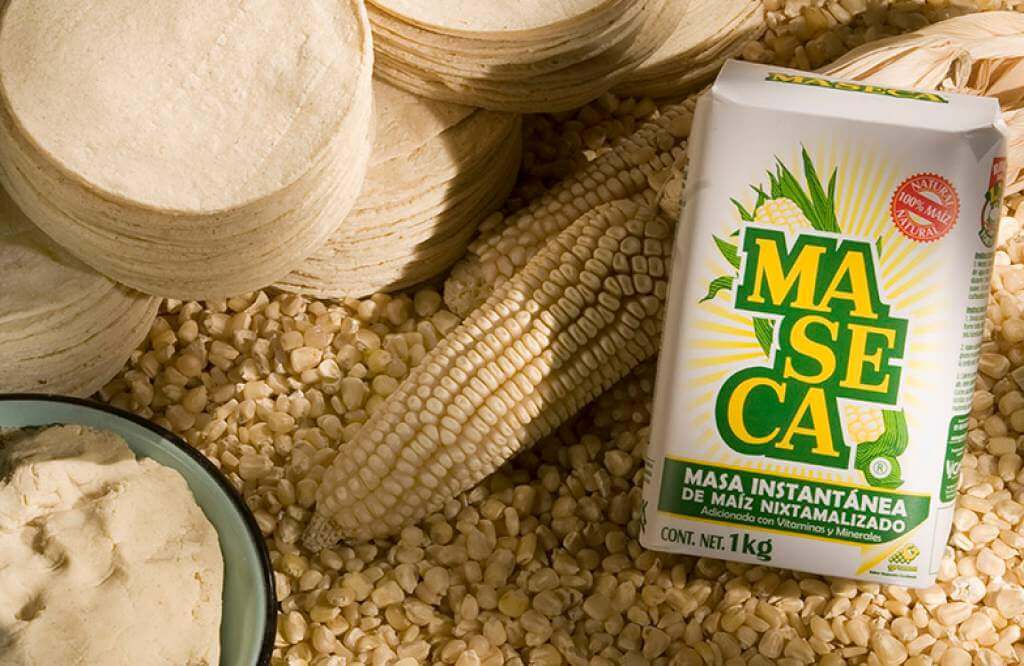 Maseca Harina de ma?z blanco 1kg - Nixtamalizada
