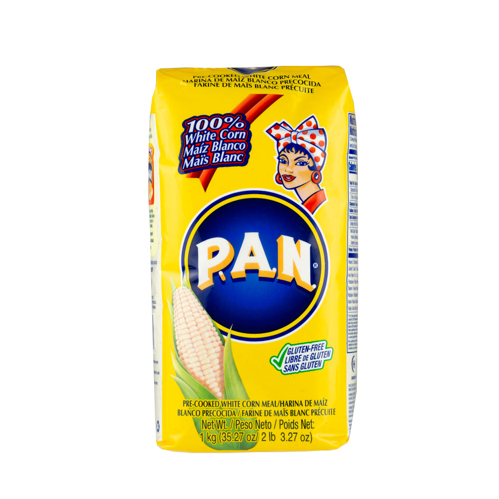 PAN harina maiz blanco 1kg - 2 unidades