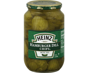 Heinz Hamburger Dill Chips -  473 ml