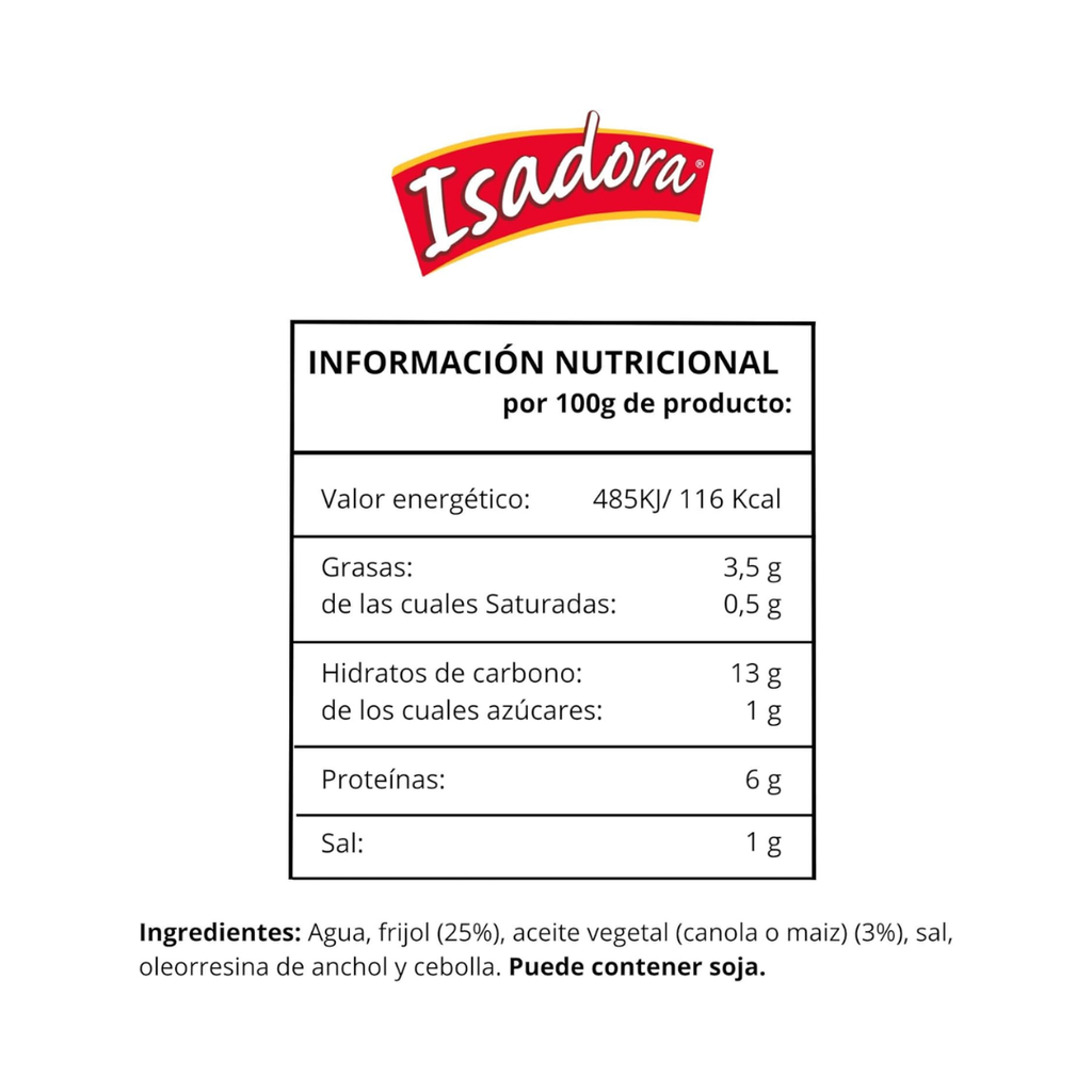 Frijoles Refritos Bayos Isadora 430gr