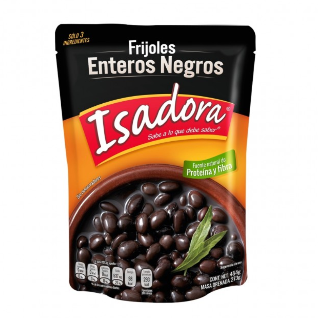 Isadora Frijoles Enteros Negros