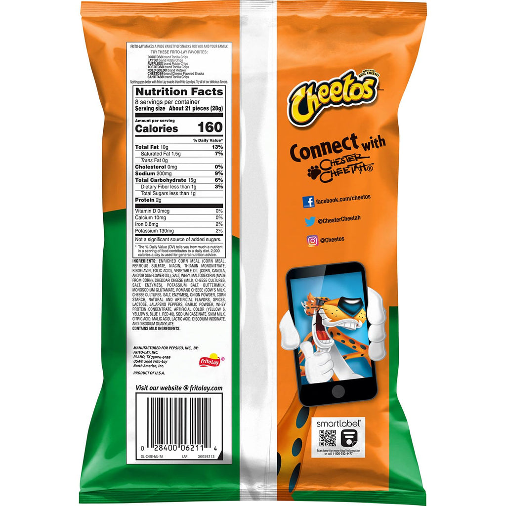 Cheetos Cheddar Jalape?o XL 226g