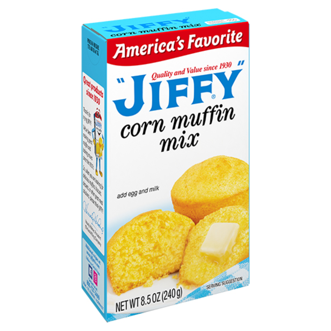 Jiffy Corn Muffin 240gr - pan de maíz