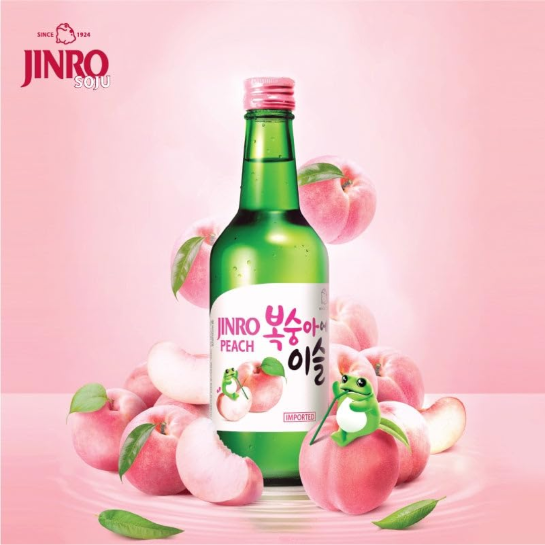 JINRO Soju DURAZNO 350ml