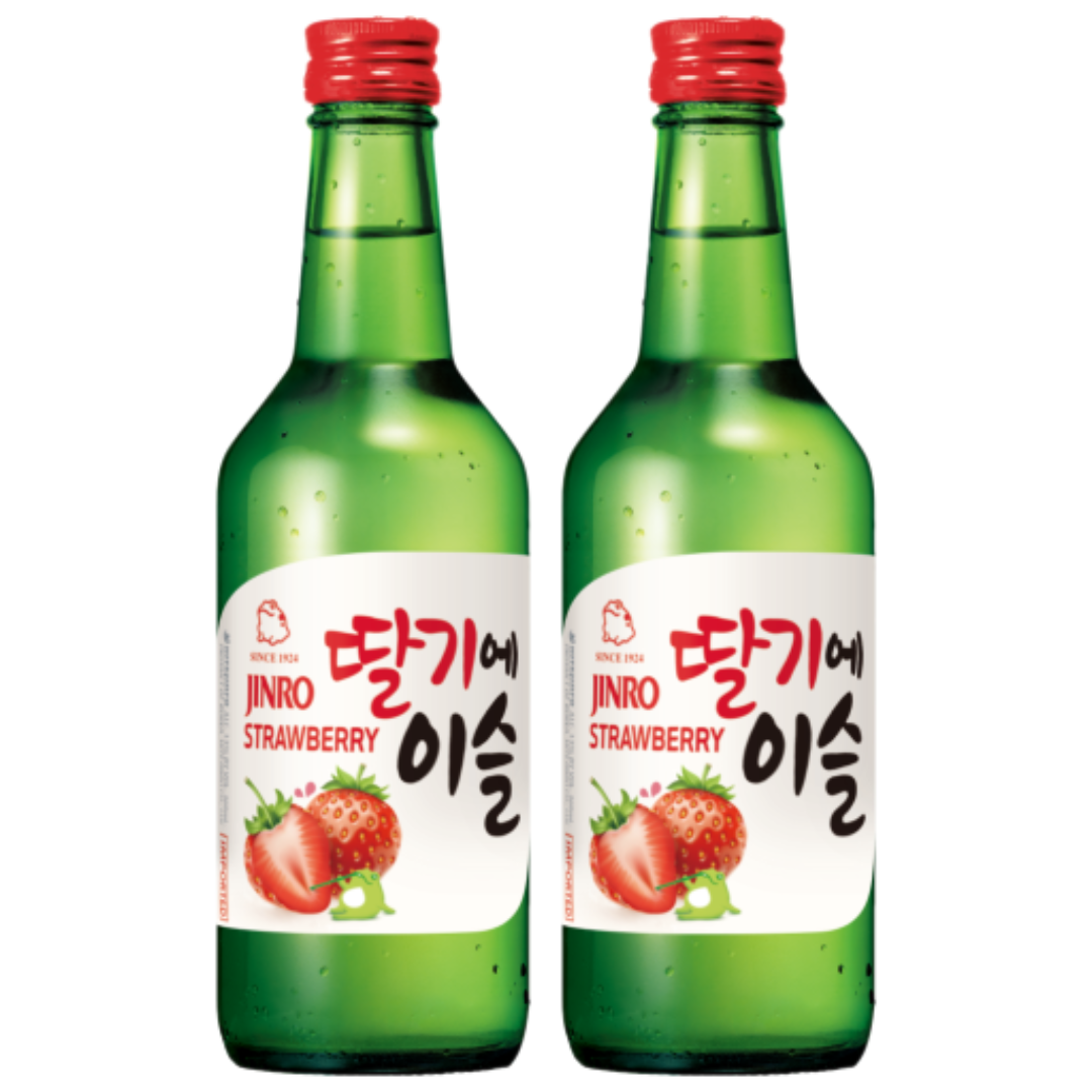 JINRO Soju Fresa Pack 2