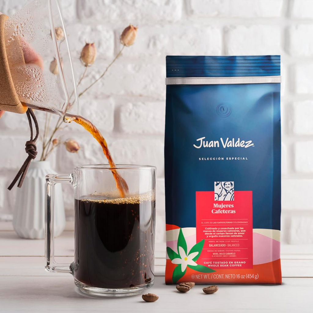 Juan Valdez Mujeres Cafeteras en Grano 454g ? 100% Colombiano Premium