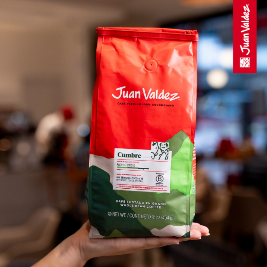 Juan Valdez Cumbre en Grano 454g