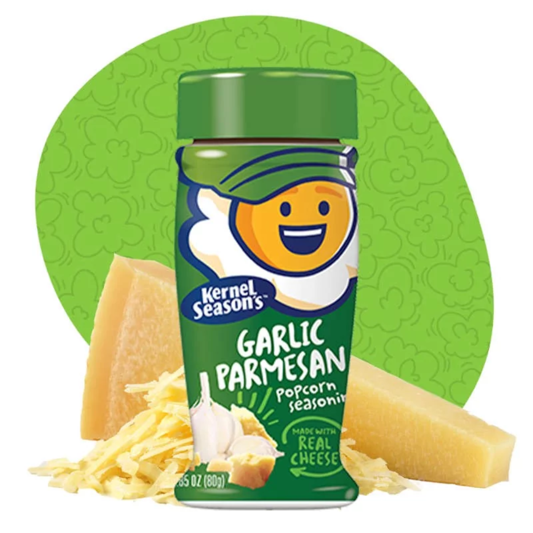 kernel - garlic parmesan - popcorn