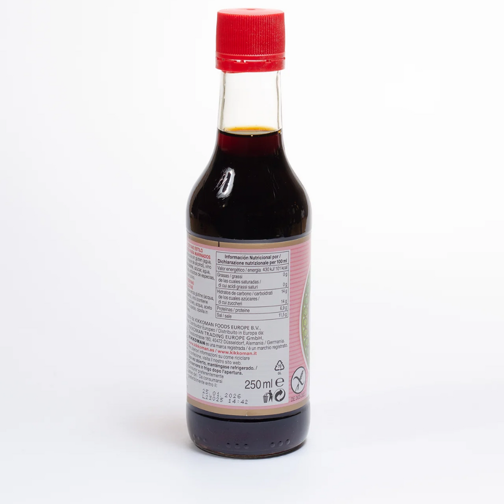 Salsa Teriyaki sin gluten Kikkoman 250ml