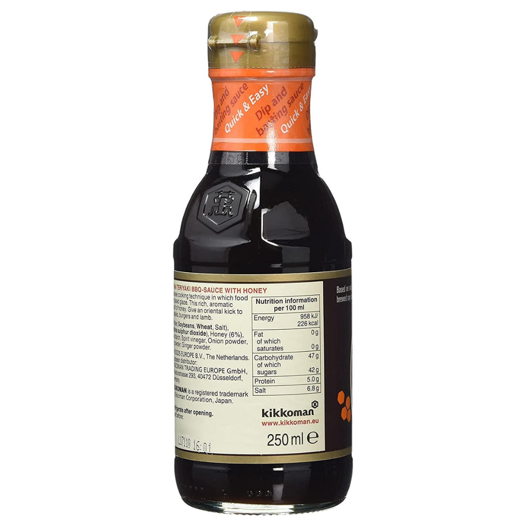 Kikkoman Salsa Teriyaki BBQ con Miel 250ml