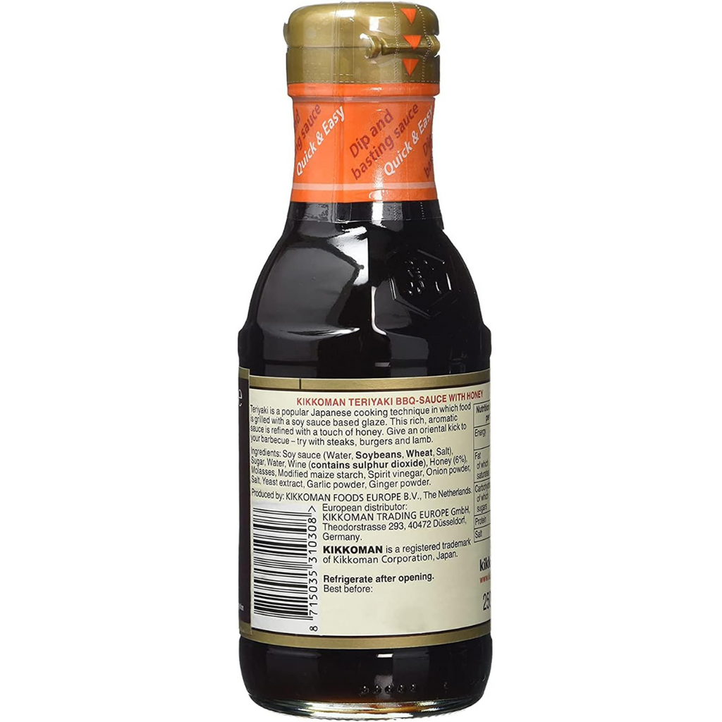 Kikkoman Salsa Teriyaki BBQ con Miel 250ml