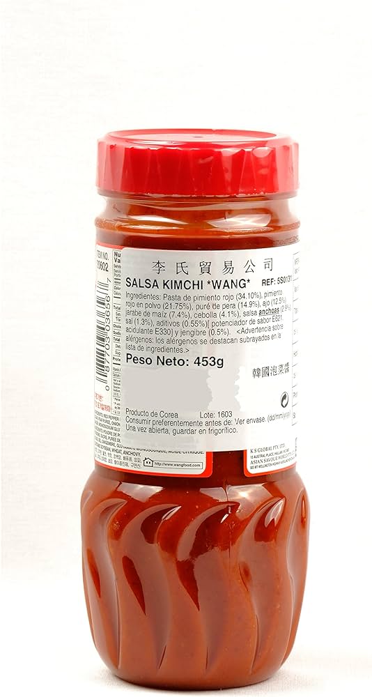 Kimchi Sauce Base Salsa Kimchi Wang 453g