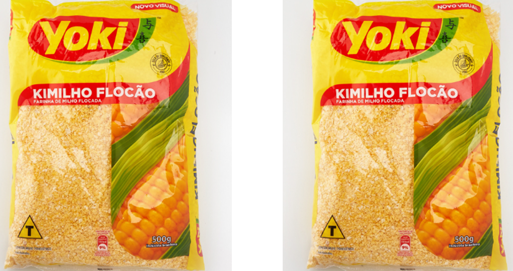 Yoki Kimilho Flocao  harina de maiz amarillo en copos 500g