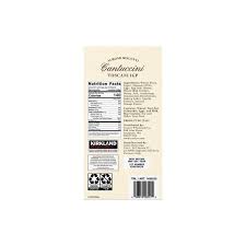 Kirkland signature cantuccini almond 1 kg