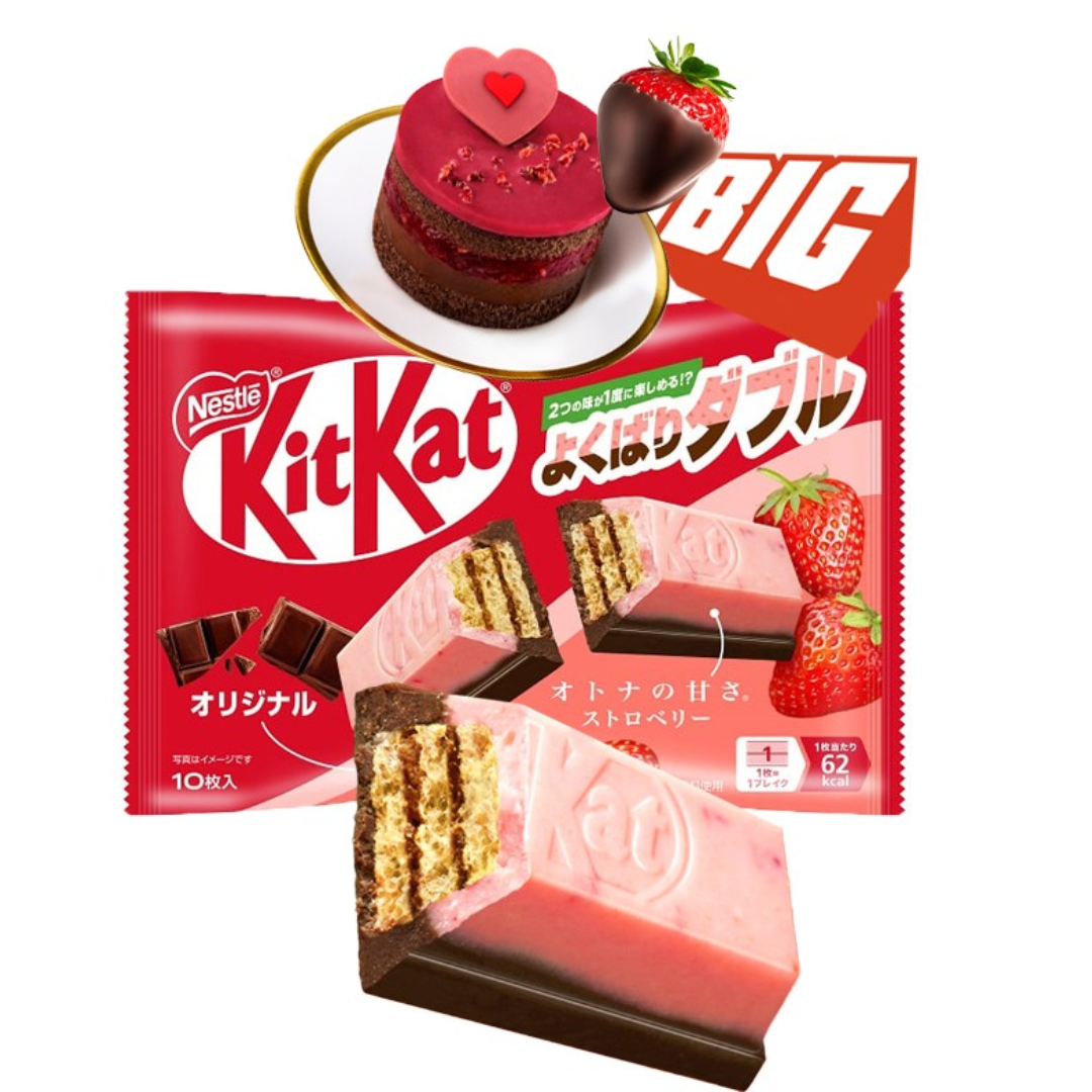 Kit Kat Duo Fresa y Chocolate - minis