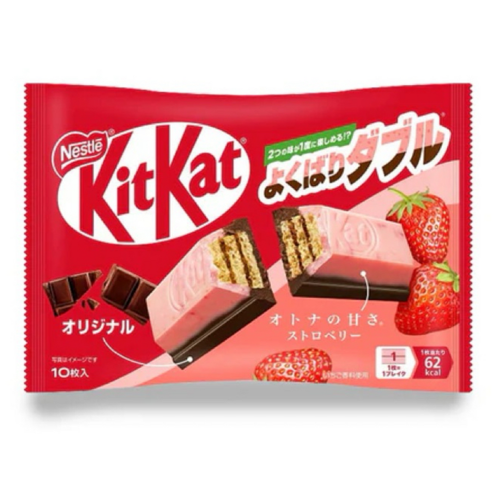 Kit Kat Duo Fresa y Chocolate - minis