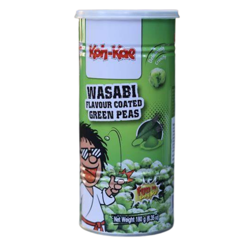 Koh-Kae Wasabi Flavoured Peas 180g / Guisantes verdes recubiertos con sabor a wasabi