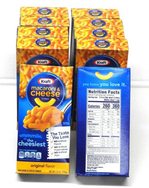 Kraft Mac&Cheese 206 gr - ver packs!