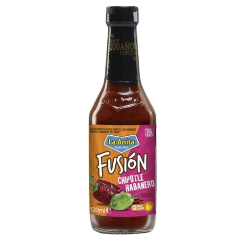 La anita fusión sabor chipotle y habanero - 120ml