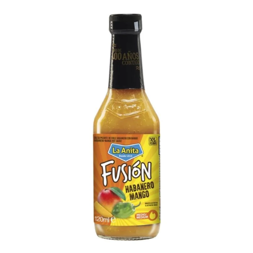 La anita fusión sabor habanero y mango - 120ml