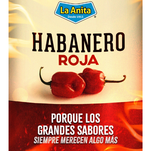 La Anita Salsa Habanero Roja 120ml