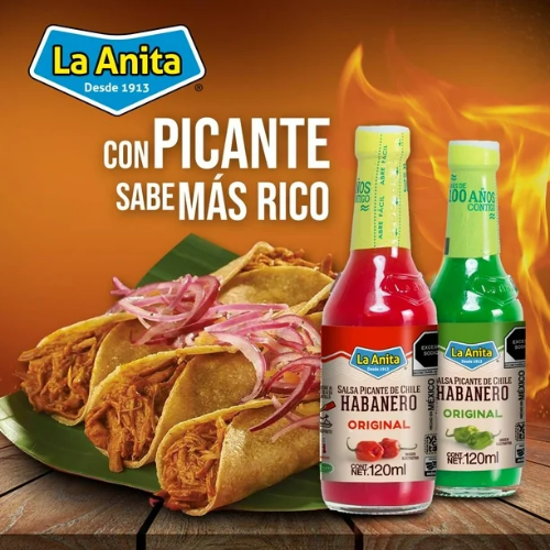 Pack - La anita salsas habanero roja y verde