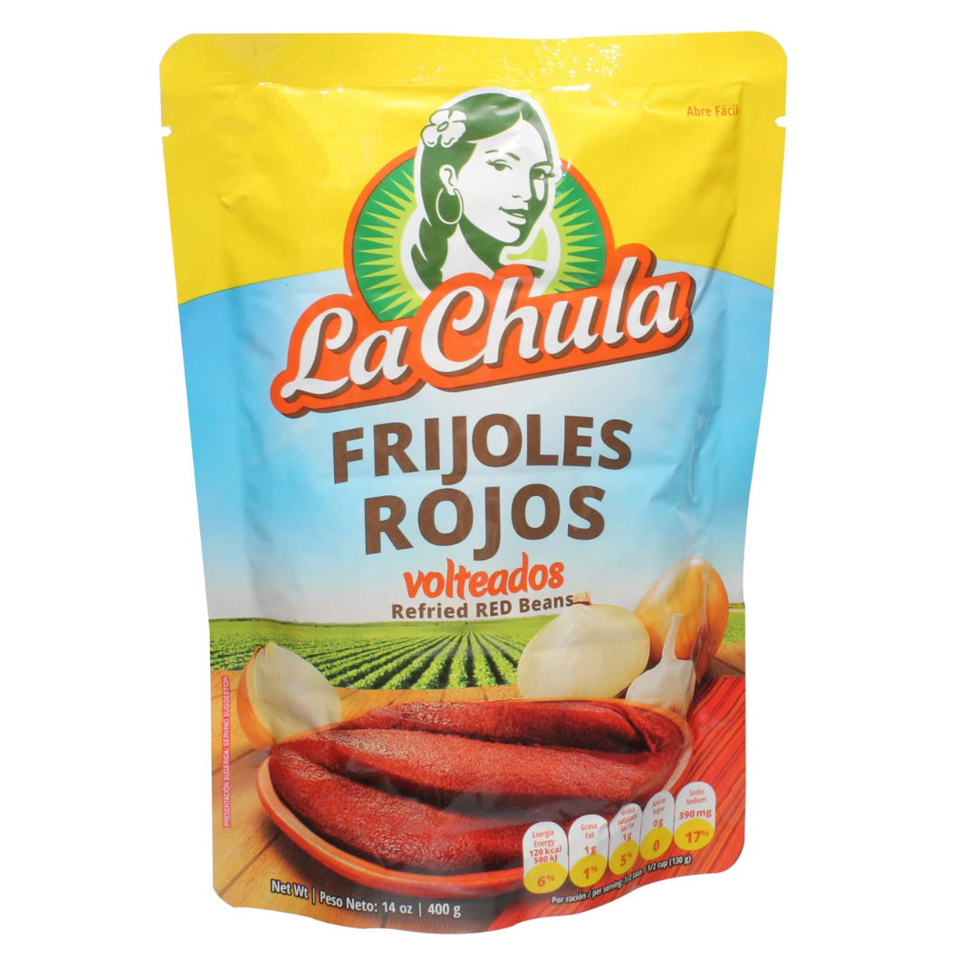 La Chula frijoles rojos volteados 400g