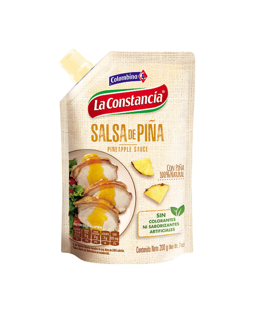 La constancia salsa de pi?a 200g