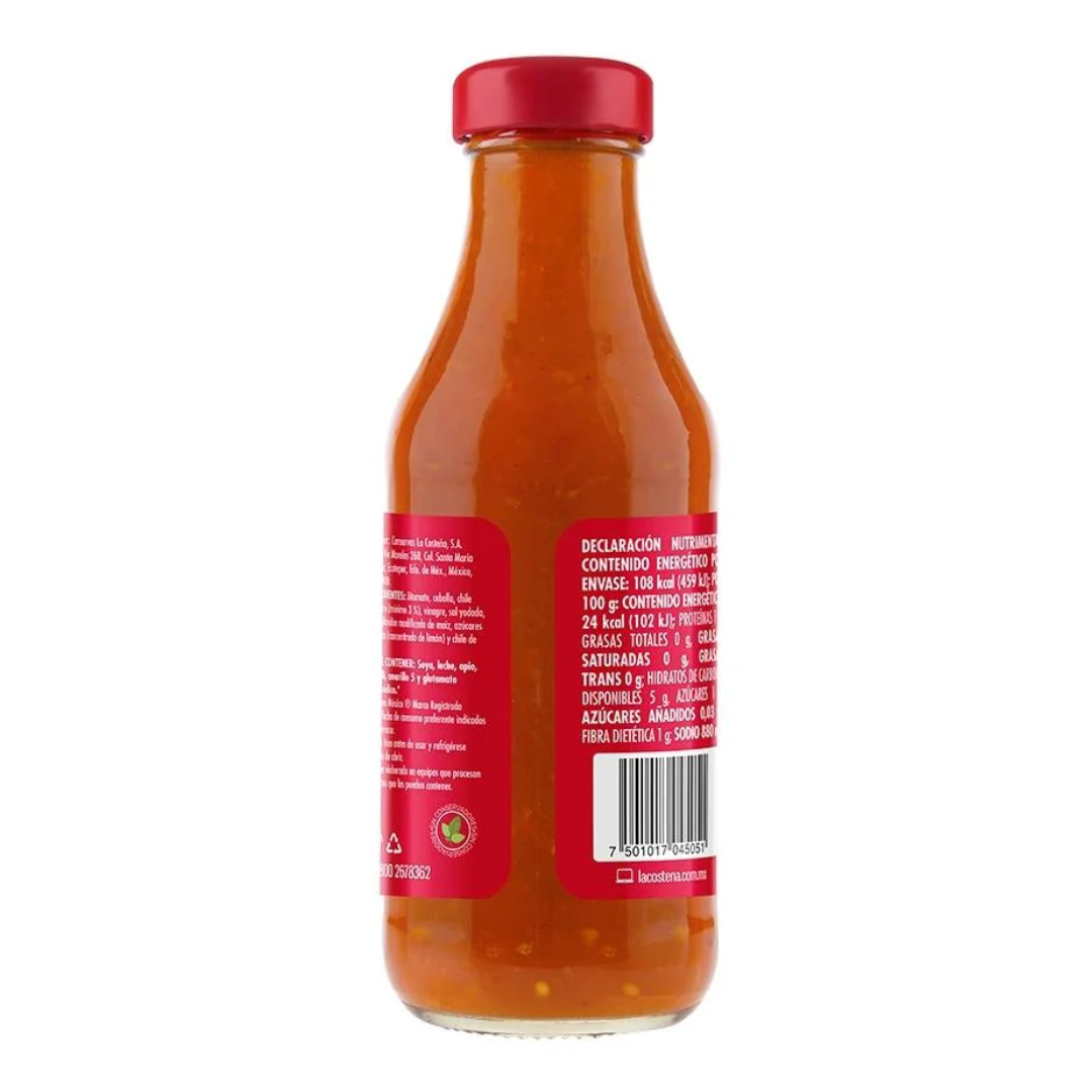 La Coste?a rajas roja jalape?o 220g