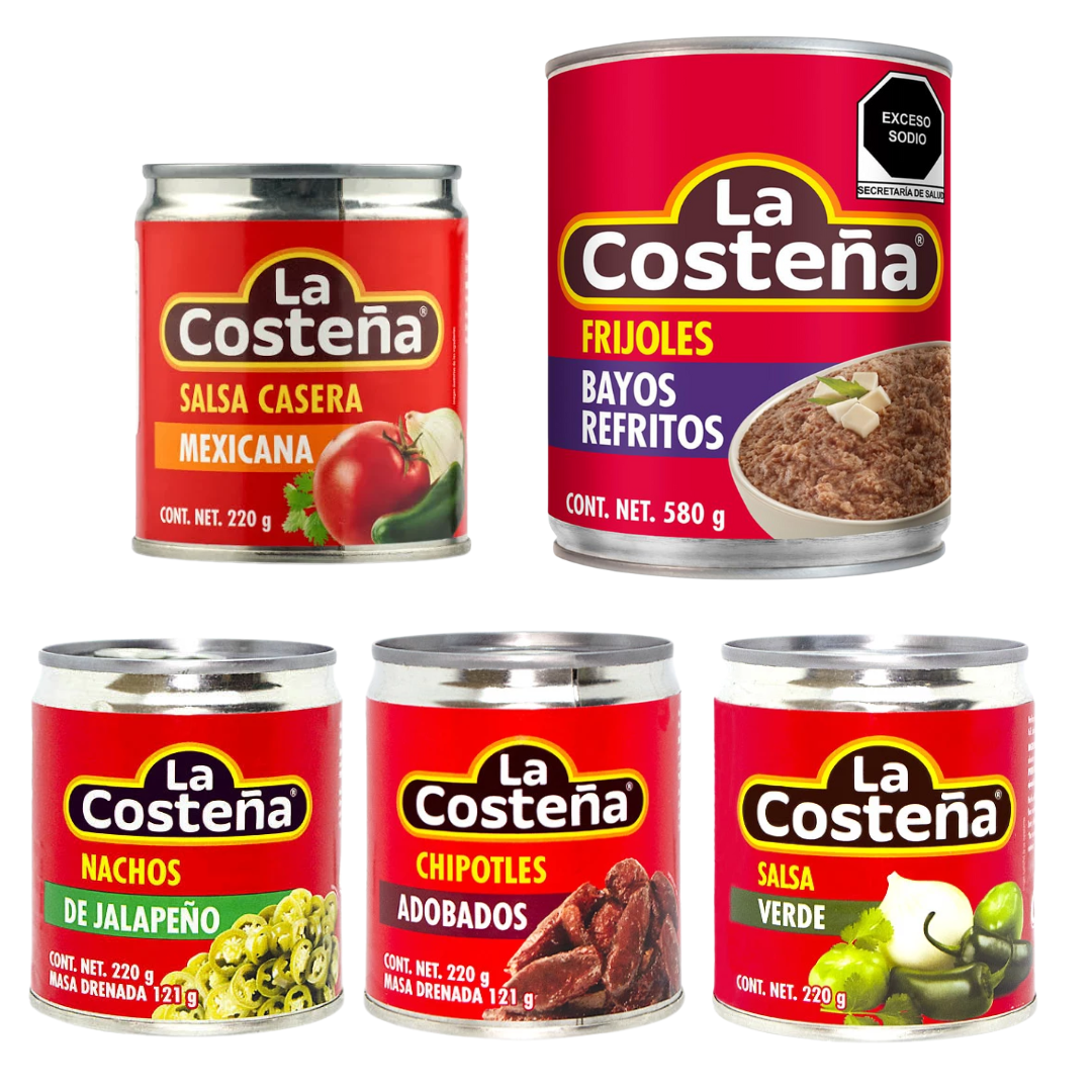 Productos La Costeña - Wonderbox 6 productos