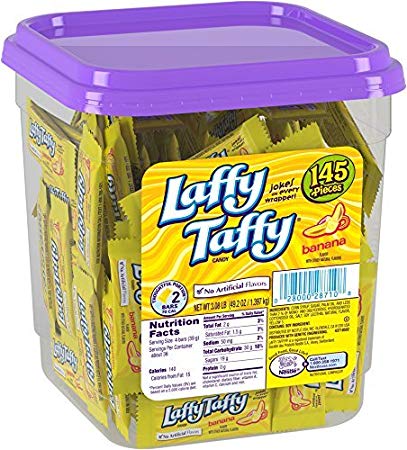 Laffy Taffy Bote sabor Pl?tano 145uds