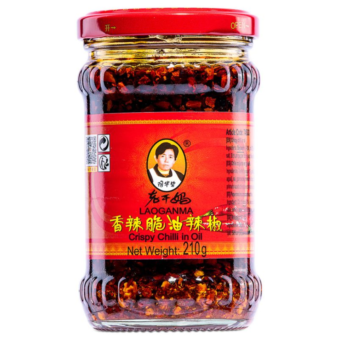 Laoganma Crispy Chilli In Oil 210g
