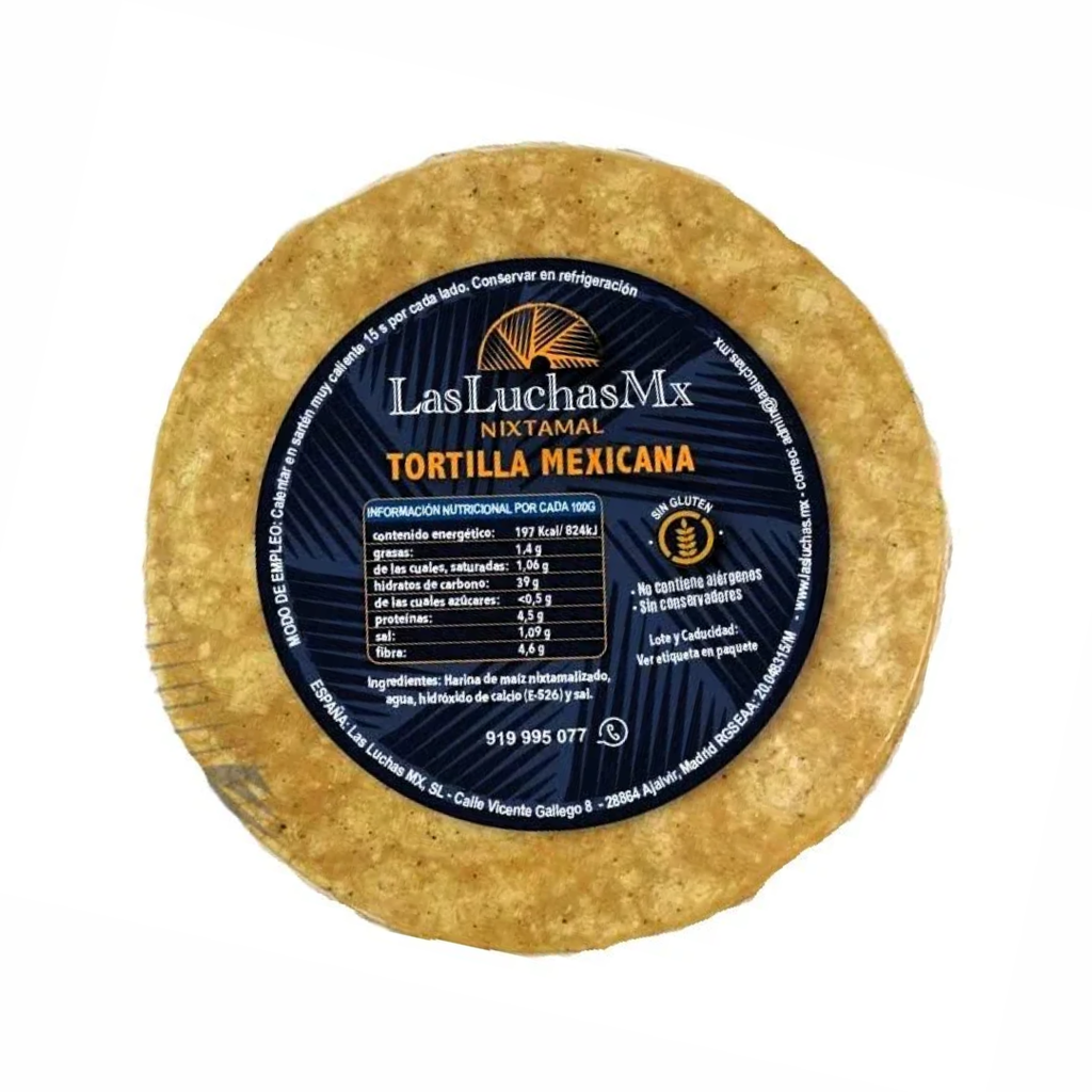 Tortillas Frescas Mexicanas Las Luchas 500gr