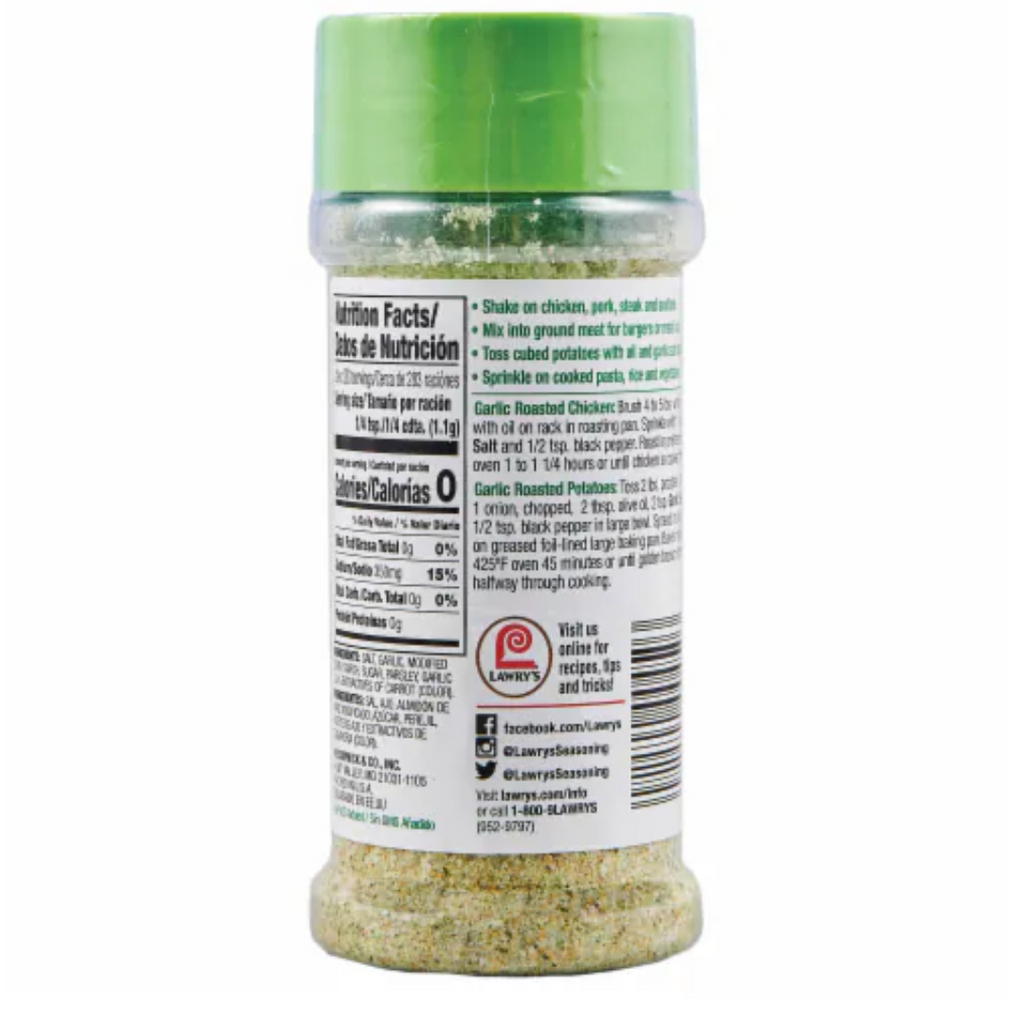 Lawrys Garlic Salt - 11oz