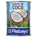 El Plebeyo Leche de Coco 400ml