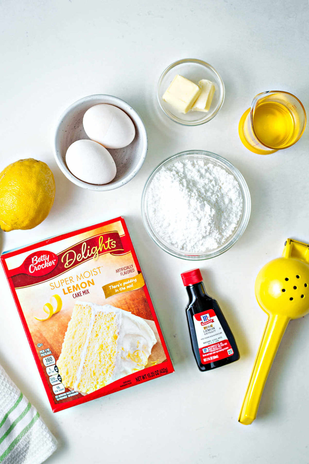 Betty Crocker Super Moist Lemon Cake Mix 375g