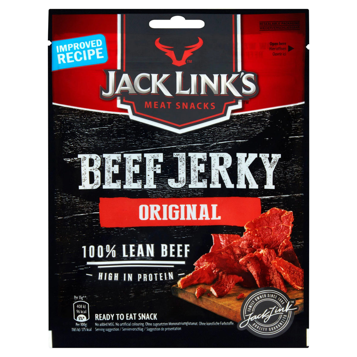 Jack Link?s Meat Snacks Beef Jerky Original 70g