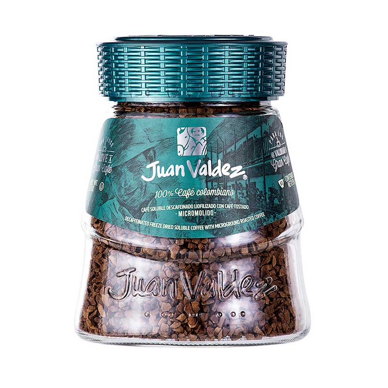 Juan Valdez liofilizado descafeinado 95gr