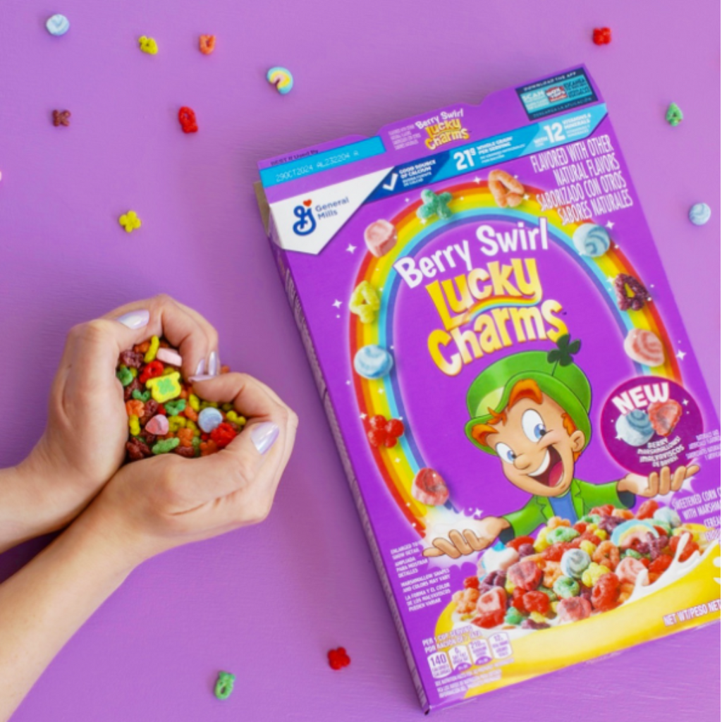 Lucky Charms berry swirl 309g