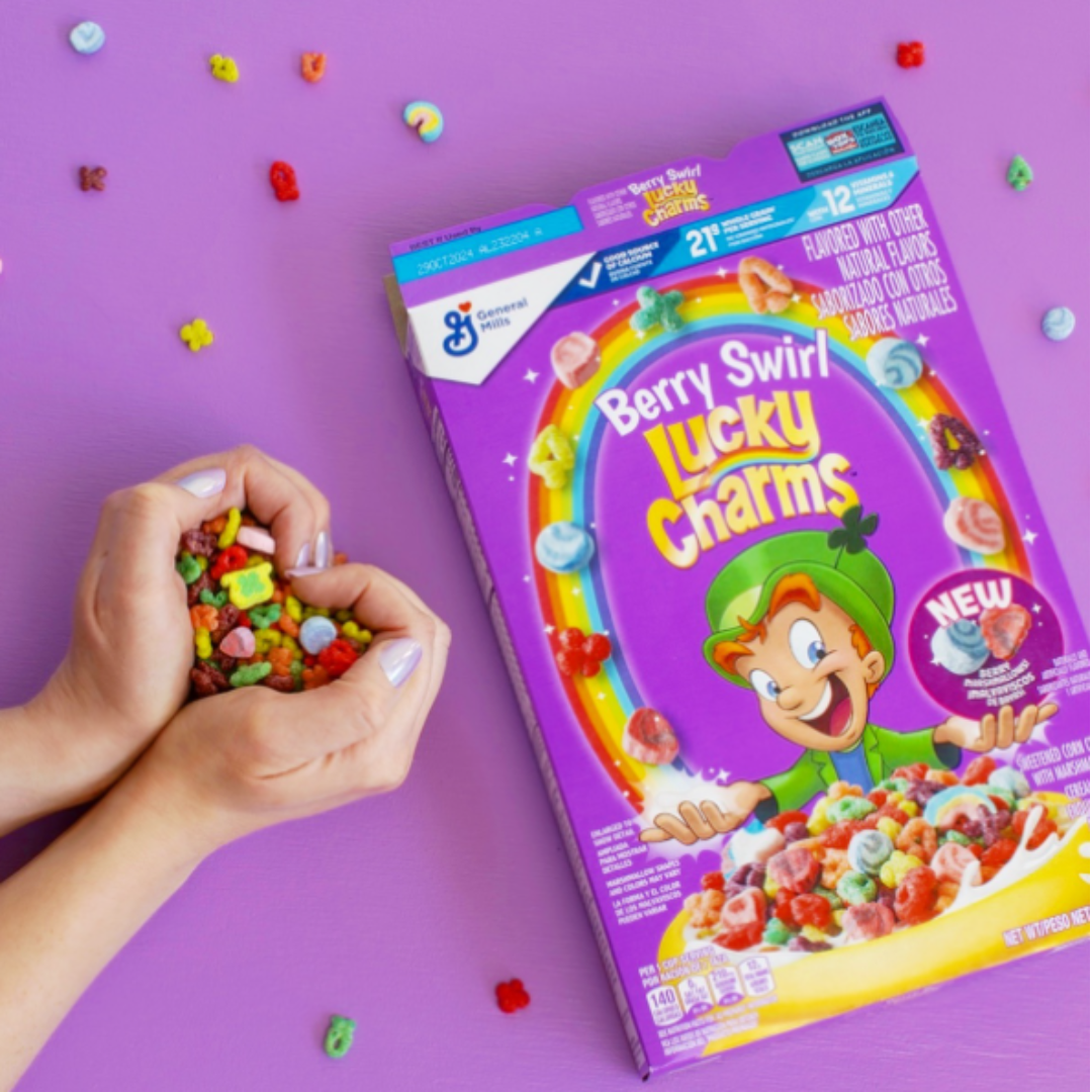 Lucky Charms berry swirl 309g